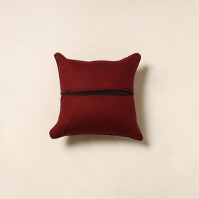 Red - cotton cushion cover 86 - handcrafted