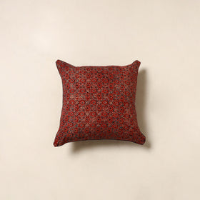 Red - cotton cushion cover 86 - handcrafted