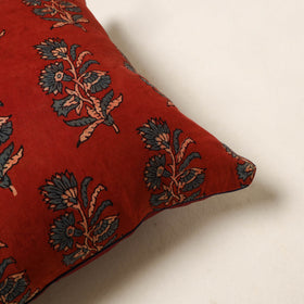 Red - cotton cushion cover 89 - handcrafted