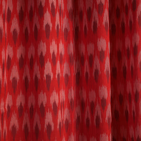 Buy Cotton Door Red Pochampally Ikat Curtain