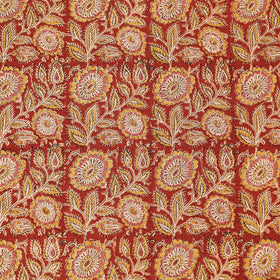 Buy Pedana Kalamkari Block Printing Cotton Double Bed Cover Online at iTokri.com