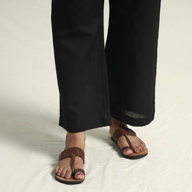 Buy Block Print Cotton Flared Ajrakh Kurta with Palazzo Set