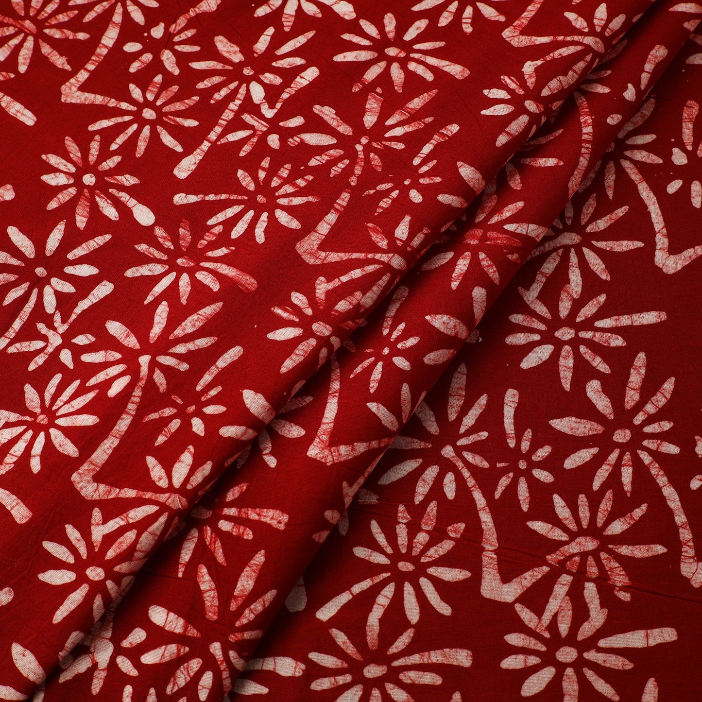  Cotton Hand Batik Print Fabric