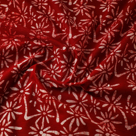  Cotton Hand Batik Print Fabric