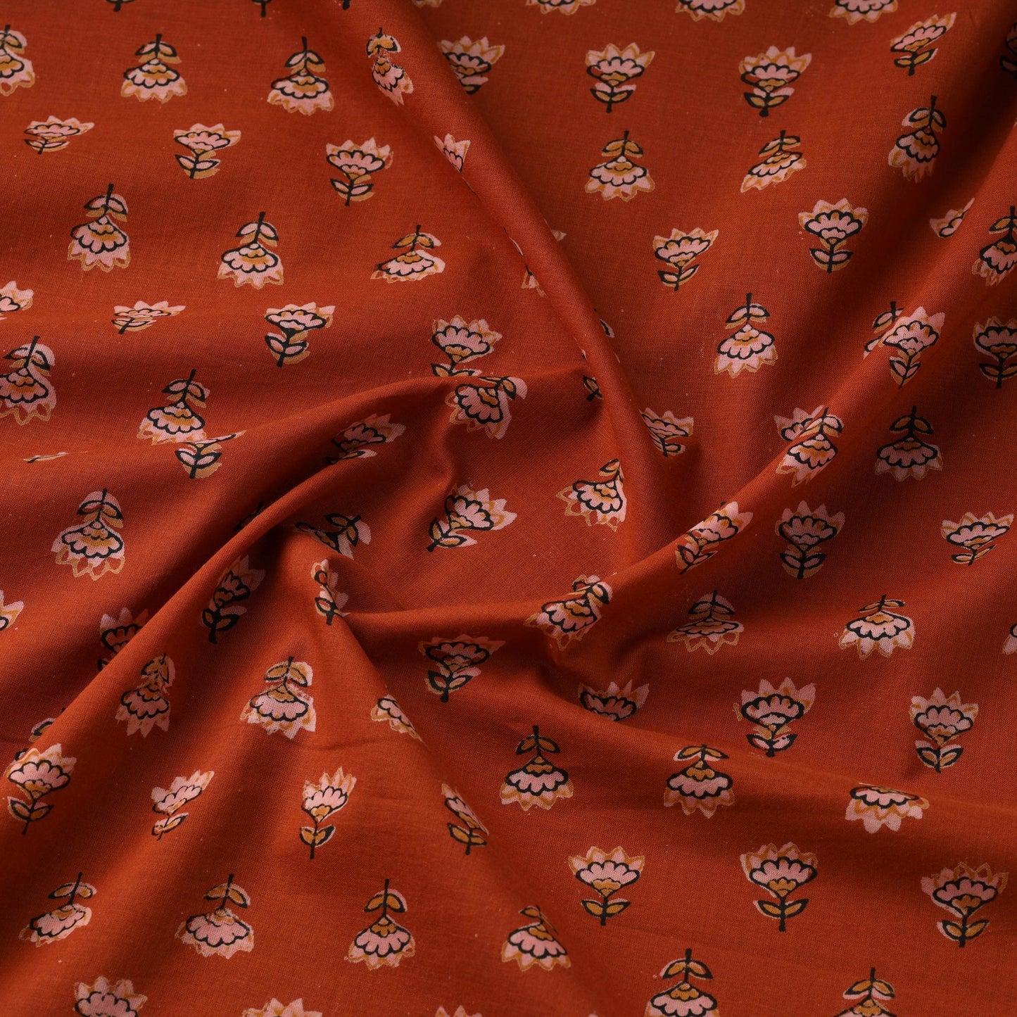 Cotton hand sanganeri fabric 11 - handcrafted
