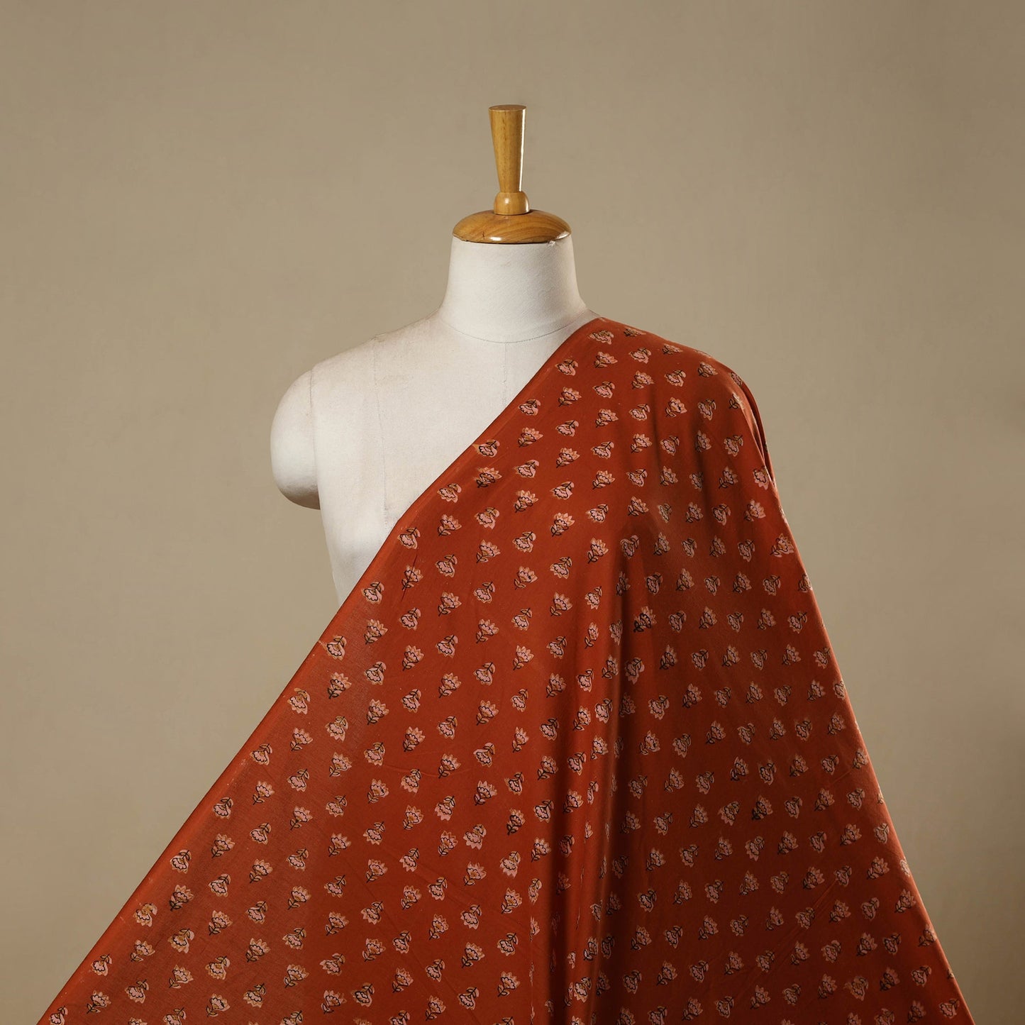 Cotton hand sanganeri fabric 11 - handcrafted