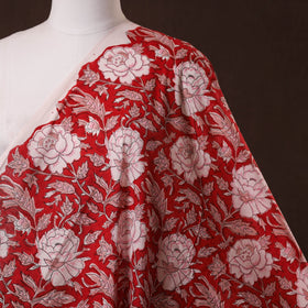 Cotton hand sanganeri fabric 17 - handcrafted