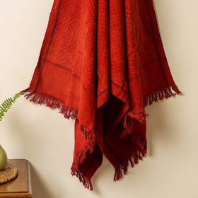 Block Printed Cotton Towel
