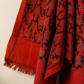  Block Print Cotton Ajrakh Handloom Towel