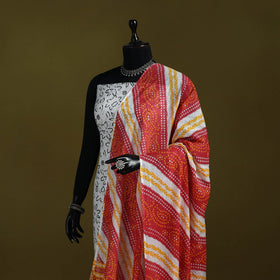 Cotton jaipur printed dupatta 02 - handcrafted