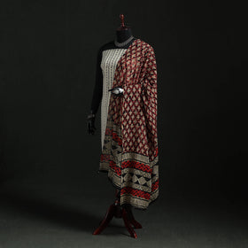 Cotton jaipur printed dupatta 51 - handcrafted
