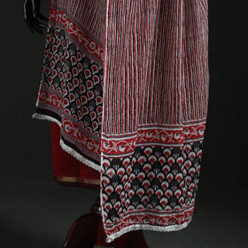 Cotton jaipur printed dupatta 66 - handcrafted