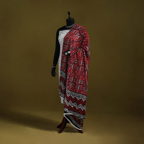 Cotton jaipur printed dupatta 91 - handcrafted