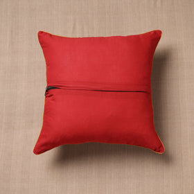  Block Print Cotton Kalamkari Cushion Cover