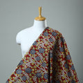  Red Cotton Kalamkari Print Fabric