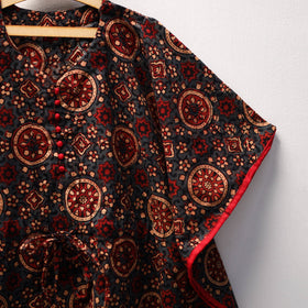 Red - cotton kids kaftan (3-4 years) 15 - handcrafted