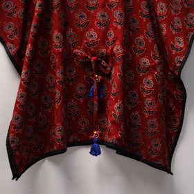 Red - cotton kids kaftan (3-4 years) 23 - handcrafted