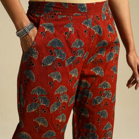 Buy Block Print Cotton Ajrakh Palazzo 