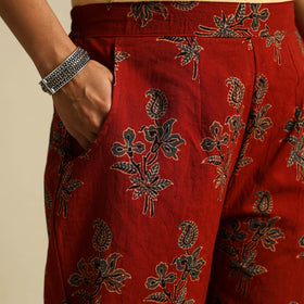 Buy Block Print Cotton Ajrakh Palazzo 