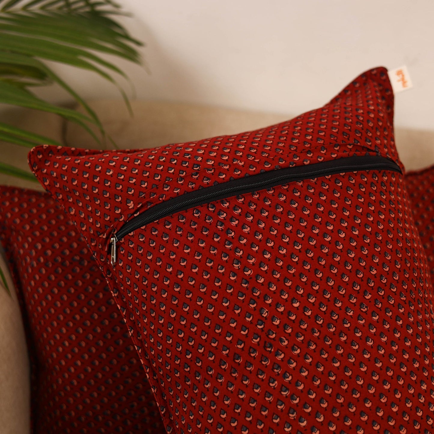 Cotton pillow covers (set of 2) 33 - handcrafted