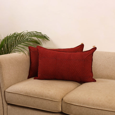 Cotton pillow covers (set of 2) 33 - handcrafted