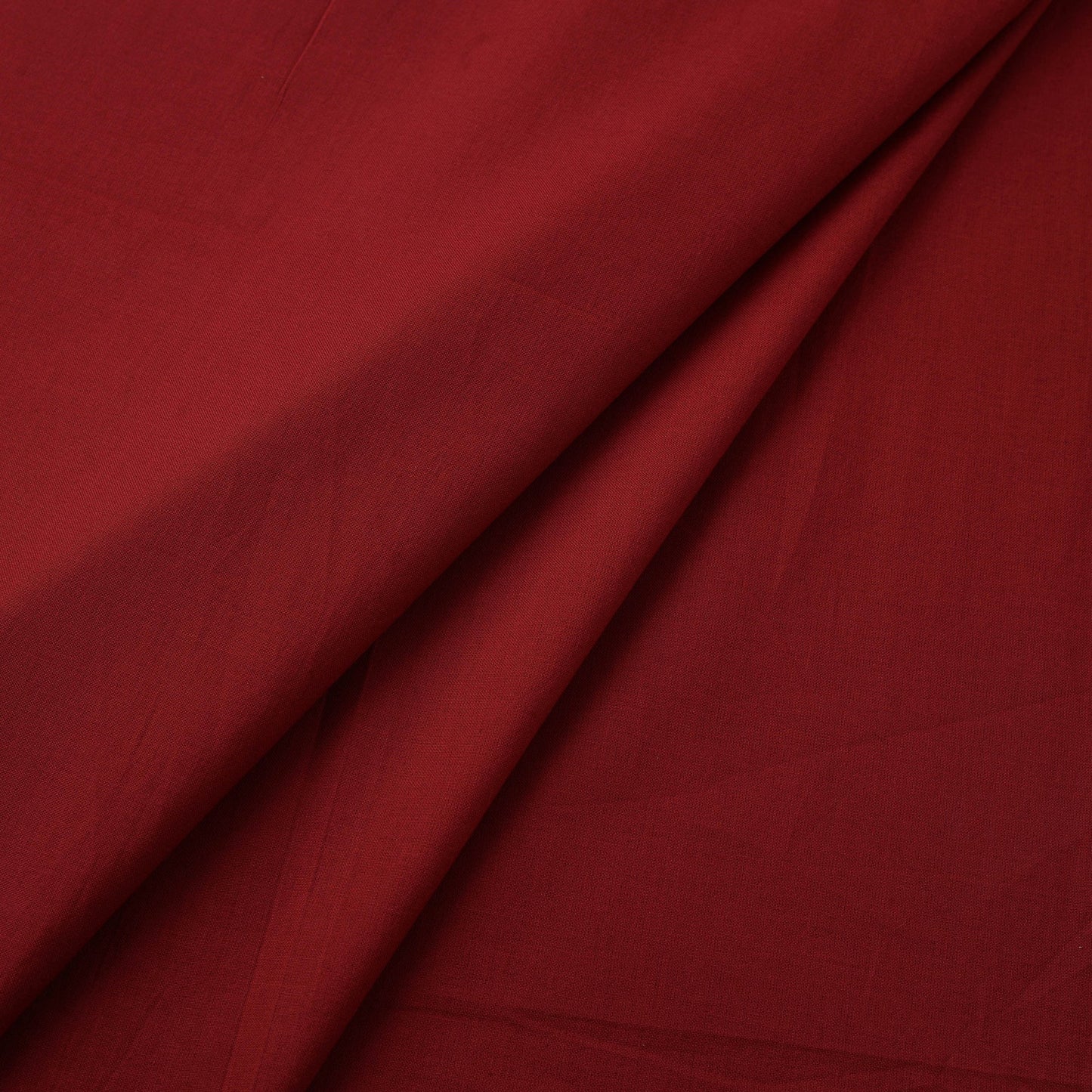 Red - cotton plain fabric 01 - handcrafted