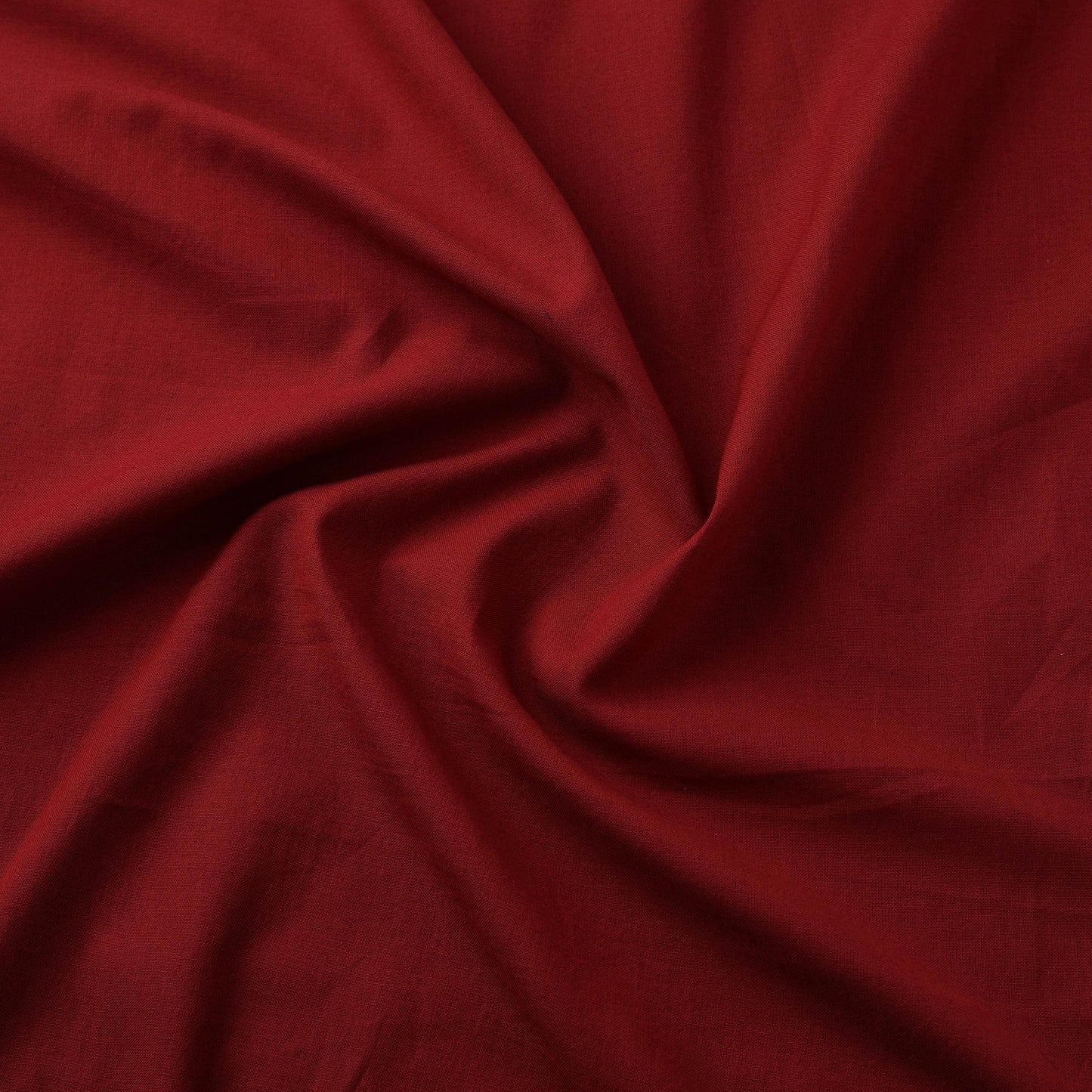 Red - cotton plain fabric 01 - handcrafted