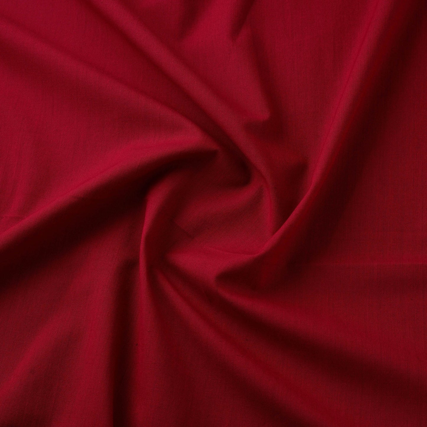Red - cotton plain fabric 10 - handcrafted