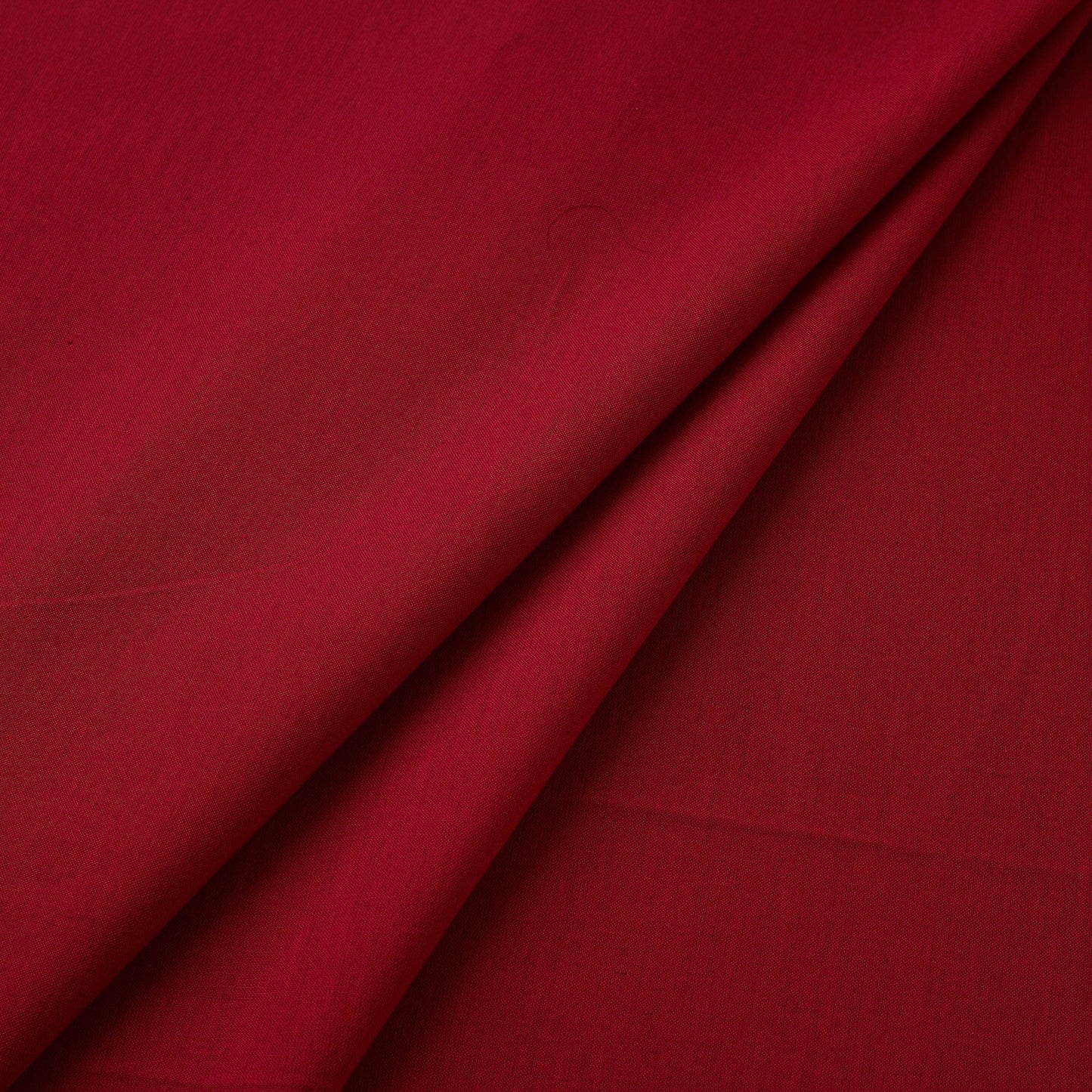 Red - cotton plain fabric 10 - handcrafted