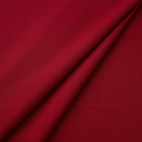 Red - cotton plain fabric 10 - handcrafted