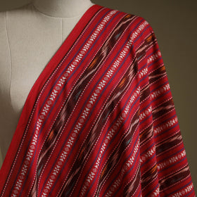 Cotton pochampally dabi ikat fabric 09 - handcrafted