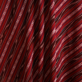 Cotton pochampally dabi ikat fabric 27 - handcrafted