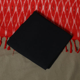 Handloom cotton pochampally ikat 3pc unstitched dress