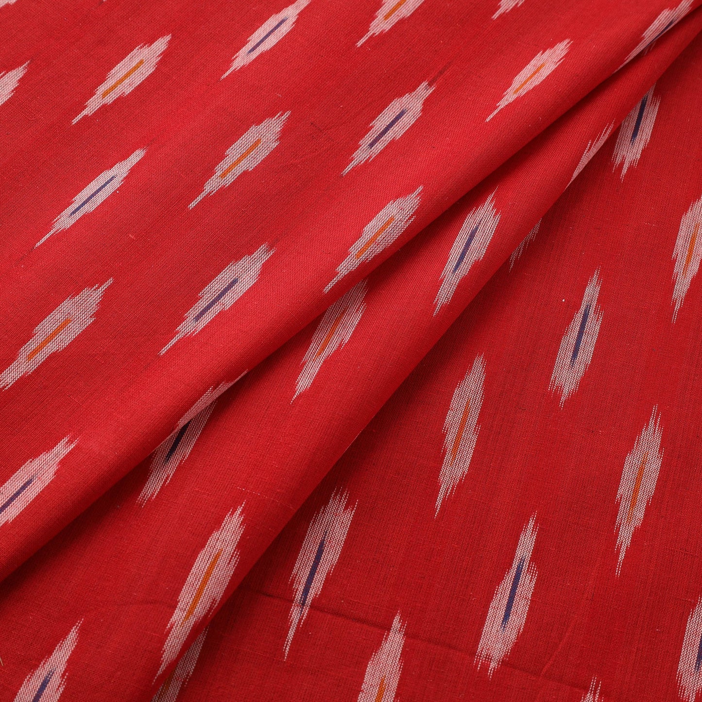 Cotton pochampally ikat fabric 03 - handcrafted