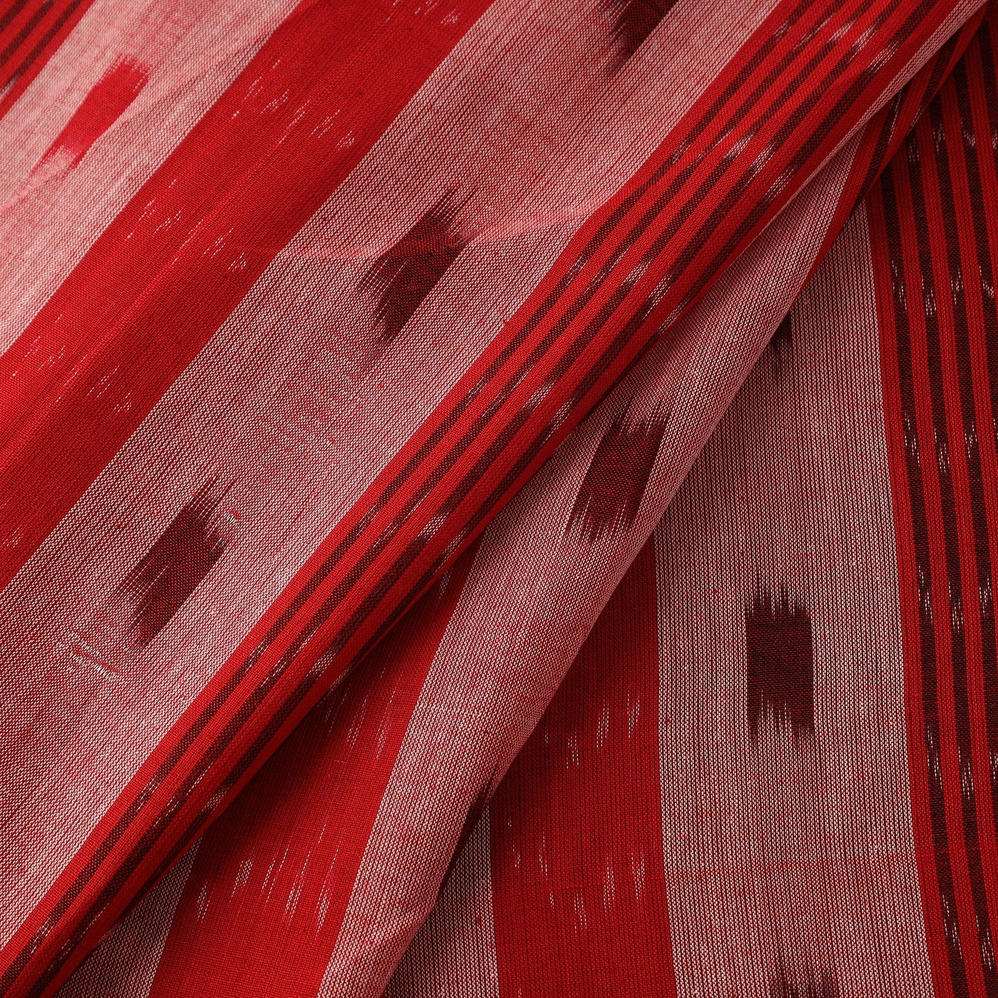 Cotton sambalpuri ikat fabric 21 - handcrafted