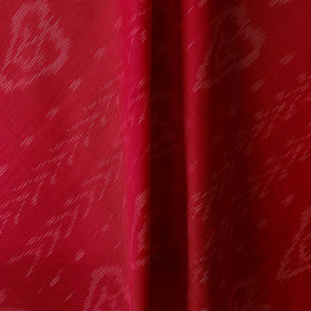 Red - cotton sambalpuri ikat fabric 30 - handcrafted