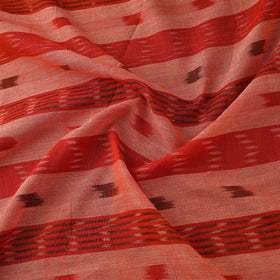 Cotton sambalpuri ikat fabric 40 - handcrafted