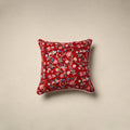 Cotton sanganeri cushion cover 11 - handcrafted