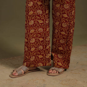 Red Cotton Sanganeri Block Print Co-Ord Set