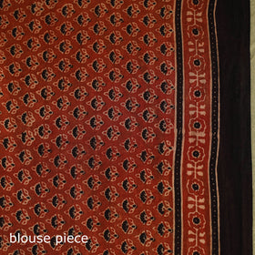 Red - cotton saree 30 - handcrafted