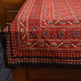 Red - cotton single bed sheet set (90 x 60 in) 21