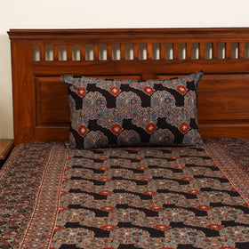 Red - cotton single bed sheet set (90 x 60 in) 23