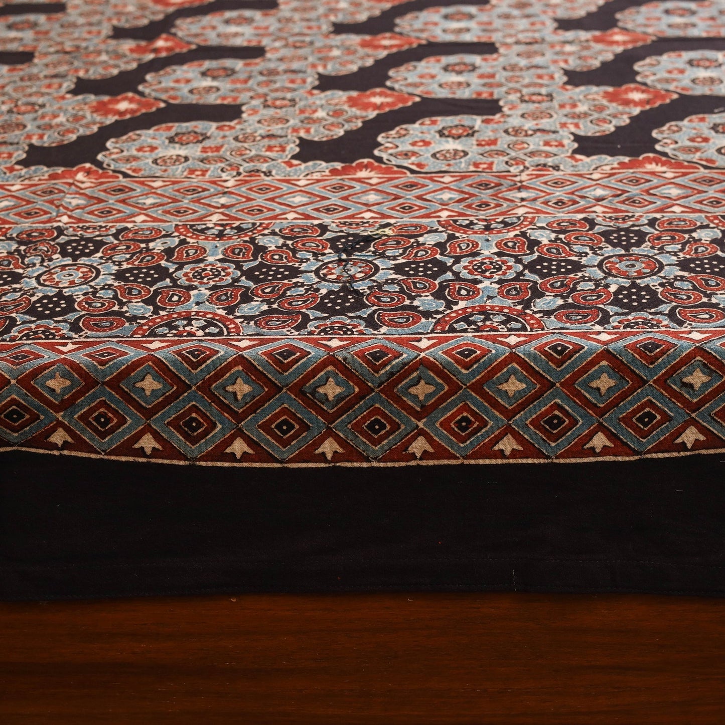 Red - cotton single bed sheet set (90 x 60 in) 23