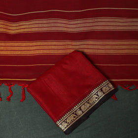 Dharwad cotton 3pc unstitched dress material with thread