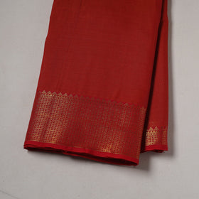Dharwad cotton fabric with border 20 - handcrafted