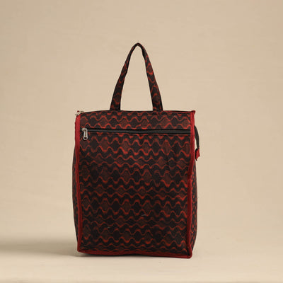  Red Eco-Friendly Handmade Cotton Handbag for Women