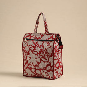  Red Eco-Friendly Handmade Cotton Handbag for Women