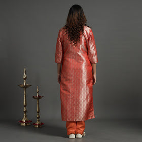 Buy Elegant Banarasi Brocade Silk Kurta with Pant Set Online at iTokri.com
