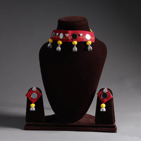 Buy Handcrafted GS Fabart Necklace Set Online – iTokri