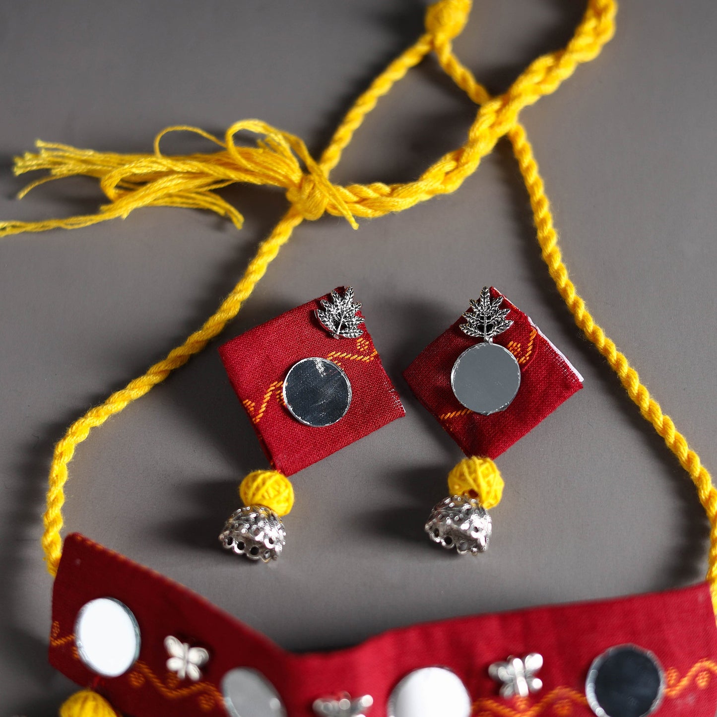 Buy Handcrafted GS Fabart Necklace Set Online – iTokri